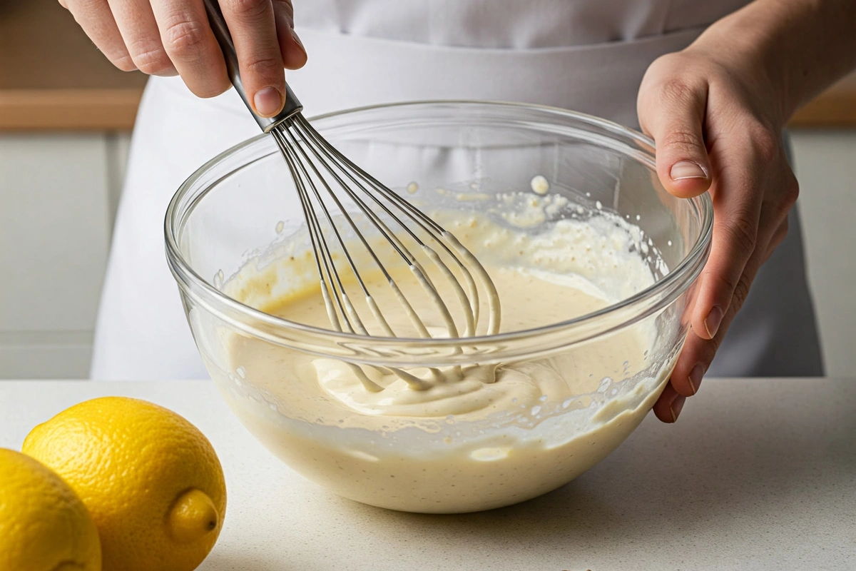  Caesar Dressing Preparation